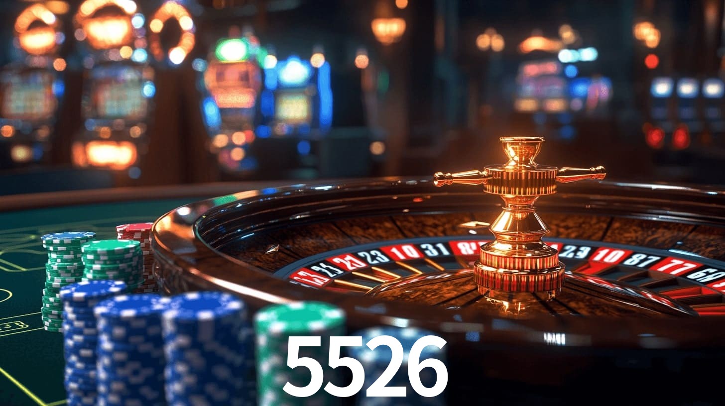 Sinta a adrenalina dos jogos de cassino com 5526